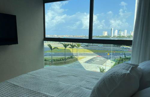 Novíssimo Flat Parque do Cais - Foto 13