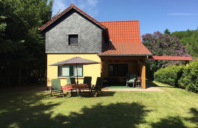 Ferienhaus Mirow-Lärz - Kamin Wald Ruhe - Foto 1
