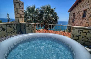 Elouthia Residence with Sea View and Hot Tub - Foto 41