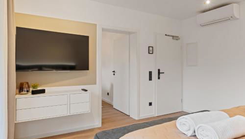 1-2 Personen - Parkplatz - Fahrradgarage - Zentrum - Küche - Balkon - Klima - Foto 5