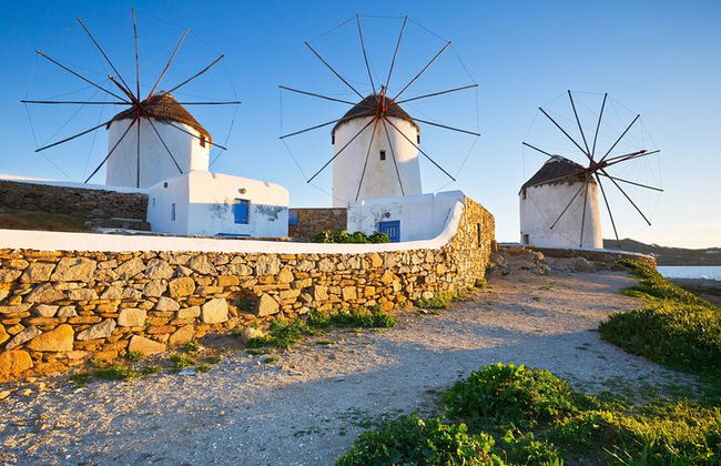 Deluxe Cruise-Friendly Mykonos Beach Bliss & Stadtbummel - Foto 4
