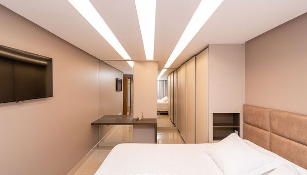 Modernos Flats no Setor Bueno TXP03 - Foto 2, Quarto