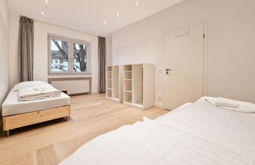 Tolstov Apartments - City Apartments with 1 or 2 Rooms - 15 Min to Messe DUS and Old Town DUS - Foto 3