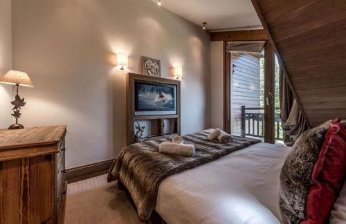 Courchevel 1850: Appartement ski-in/ski-out, 3 chambres, Wi-Fi, parking - FR-1-631-235 - Foto 13