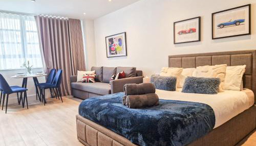 3-Bedroom with Balcony and Studio Apartments in St Johns Wood near Marylebone & Regents Park by Staylio Ltd - Foto 5