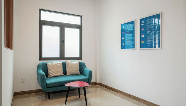 Zona de estar del vestíbulo