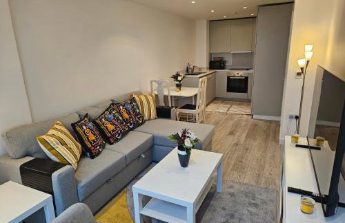 Stylish 1BDR Flat with 24hr Concierge East Croydon - Foto 9
