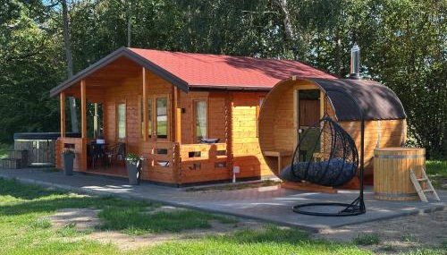 Ranczo Rogowo jacuzzi sauna łowisko - Foto 1, Garden, Garden view