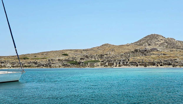 Les eaux turquoise de la mer Égée