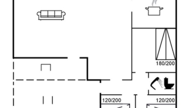 "Teofan" - 500m from the sea - Foto 4, Floorplan