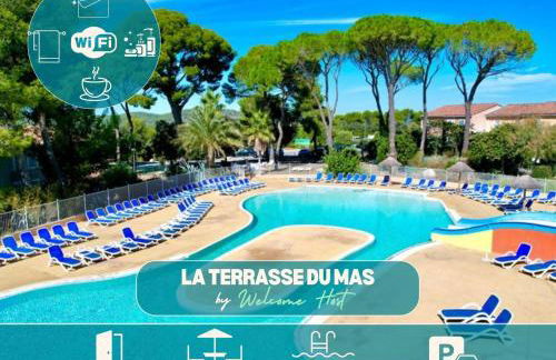 La Terrasse du Mas : 5 pers Piscine à Calvisson - Photo 1