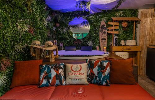 Loft "Havana Spa" Cuba Jacuzzi Sauna Bar à cocktails - Foto 36