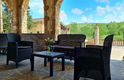 VAL D'ORCIA DELUXE 3 incantevole casa con vista sulle colline, WiFi e parcheggio - Foto 24