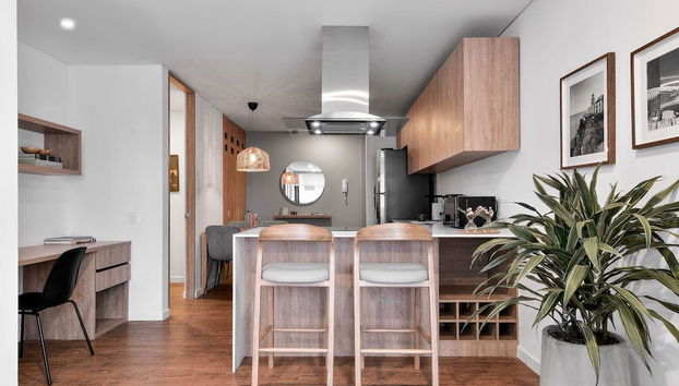 w Prestigious 1BR w Balcony in Usaquen - Foto 3, Habitación