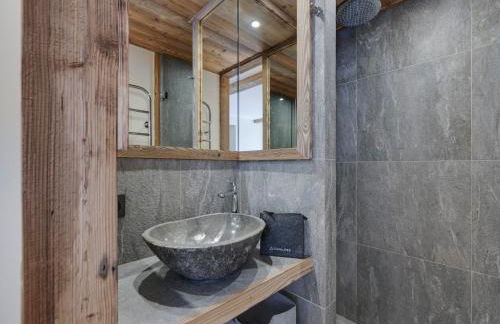 Appartement duplex à Val d'Isère, sauna, cheminée, 4 chambres en suite, parking, pour 8 personnes - FR-1-567-123 - Foto 10