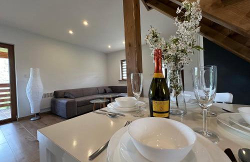 Bąbelkowa Chata Beskidy Domek z Balią Jacuzzi - Foto 23