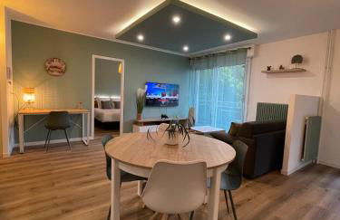 L’Oradou - Neuf - Tout équipé - Parking - Wifi - Foto 8