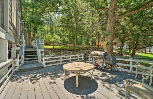 Waterfront Cottage in Fort Towson with 2 Decks! - Foto 22
