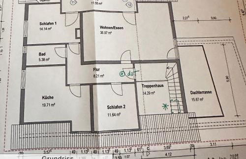 Harz-Fewo Weitsicht, modern & ruhig mit 2 Balkonen, Jura Kaffeevollautomat, Kaminofen, Gäste mit Hund willkommen - Foto 38