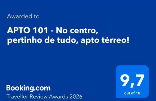 APTO 101 - No centro, pertinho de tudo, apto térreo! - Foto 2