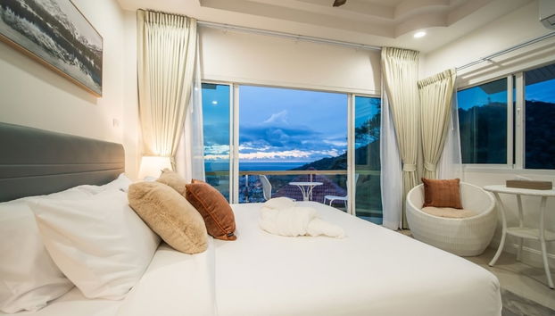 Ocean View 4BR Pool Villa KataBB Seaview - Foto 4, Habitación