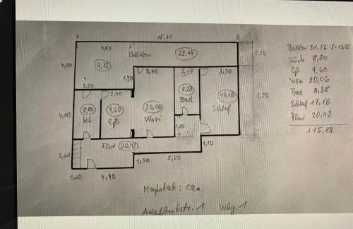 Stilvolle Stadtoase, 116 qm, Parkblick, Wassernah, Parkplatz - Foto 40