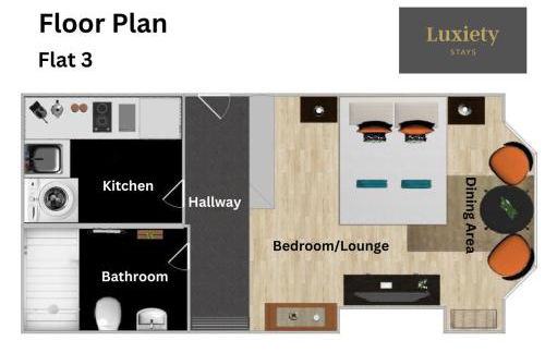 Gorgeous 1BR Studio By Luxiety Stays Short Lets & Serviced Accommodation Southend on sea With Free WiFi & Nr High St - Foto 17