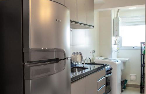 Apogeo Vista linda 2 dormitórios garagem AC Wi-Fi - Foto 19