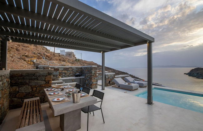 Phos Villas Tinos - Selene Villa With Private Pool and Sea View 96m - Foto 11