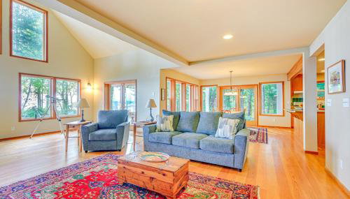 Hood Canal Home with Stunning Views and Private Beach - Foto 4