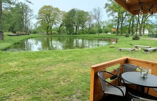 Domek nad stawem - Foto 14