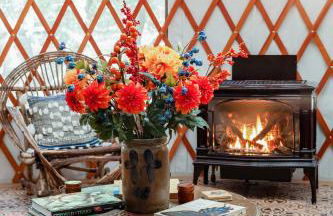 Tranquil Yurt Rental for Two with Soothing Interior on Ranch near San Luis Obispo - Foto 28