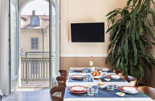 Eleganza sabauda 120 sqm Luxury historical flat - Photo 19