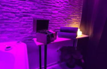 Studio élégant l'orchidée Jacuzzi en intérieur toute l'année - Foto 13