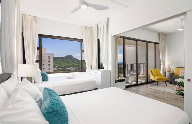 Diamond Head and Partial Ocean views with 2 Beds and Parking - Foto 41