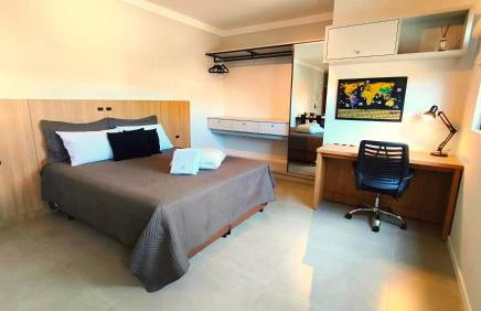 WiFi 600mb, Piscina, Academia e Cama Queen MIN404 - Foto 25