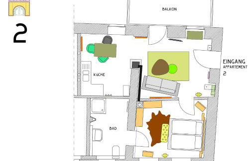 Burggarten Appartements Neuleiningen - Foto 8