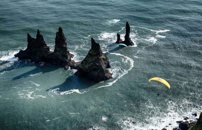 Volo in parapendio su Vík - Foto 2