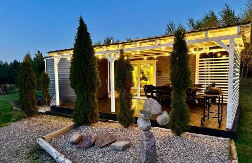 Domek Uroczy Golubie ,niedaleko stoku Koszałkowo ,balia,sauna,kominek,ognisko - Foto 3