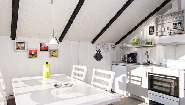 4 Person Holiday Home in Hemmet - Foto 5, Cocina privada