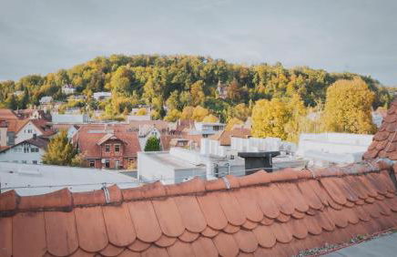 140qm Luxuriöses Penthouse mitten in Schwäbisch Gmünd, 70qm Dachterrasse & Top-Lage, mit WHIRPOOL, Jetzt buchen! - Foto 49