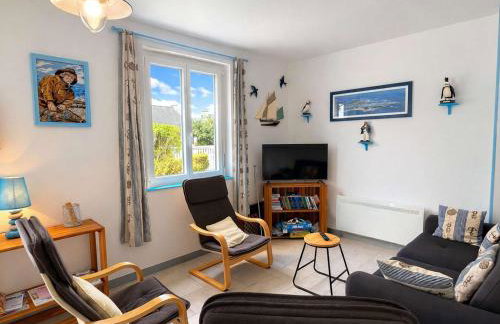 Maison 3 étoiles avec jardin clos, à 800 m de la plage, proche port de Saint-Sauveur, Île-Grande - FR-1-542-22 - Foto 15
