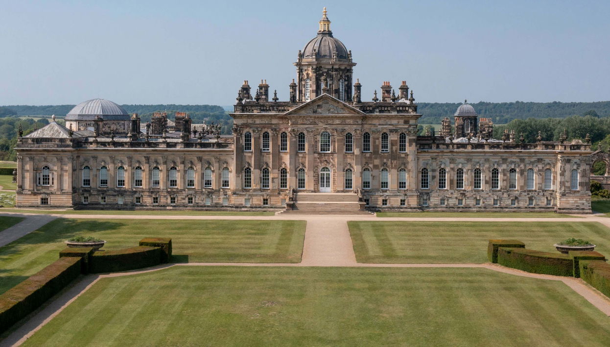 Entrada al castillo de Howard con audioguía