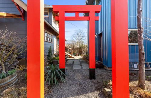 Modern Living w hot tub in Alberta Arts District - Foto 20