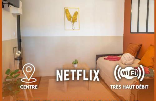 LE SWEET PLACE - NETFLIX I I WIFI I CENTRE - Confort & COSY - Foto 1