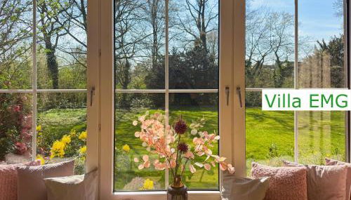 Luxury Villa EMG Steinfurt - Historische Villa mit Sauna, SPA, Garten & großem Essbereich für bis zu 22 Personen - Foto 5, Garden, Garden view