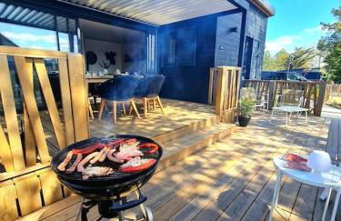 Cottage pour 6 personnes avec piscine couverte et chauffée à 300 m de la mer avec Wi-Fi et climatisé , 3 chambres - Foto 46