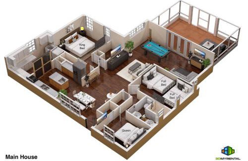 2 Homes • Hot Tubs x2 • Heated Pool • Fire Pit - Foto 43