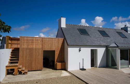 Tipoz'Immo - Ti Marin 500m de la plage et restaurant à pied - linge inclus et lits faits - wifi inclus - grande terrasse plein sud - spacieuse - lumineuse - Foto 19