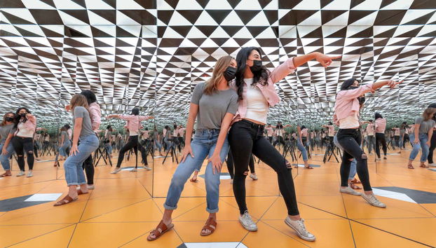 Diversão no Museu das Ilusões